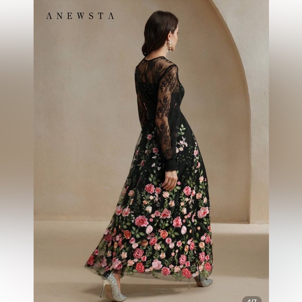 Anewsta Women Elegant Vacation Floral - Picture 4 of 10